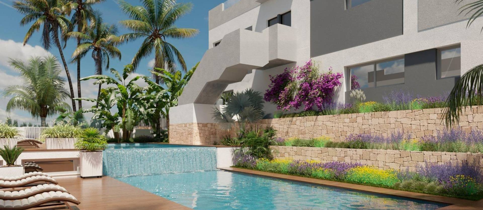 New Build - Top Floor Bungalow - Torrevieja - Lago Jardín II