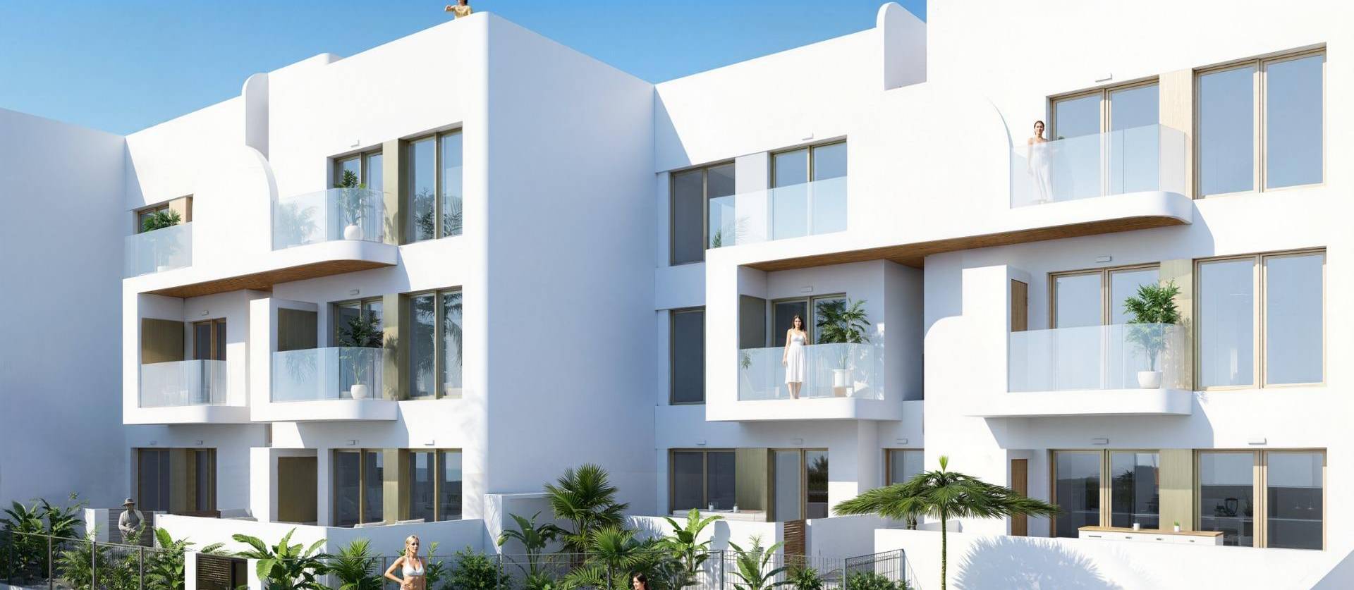 New Build - Apartment - Los Alcázares - Serena Golf