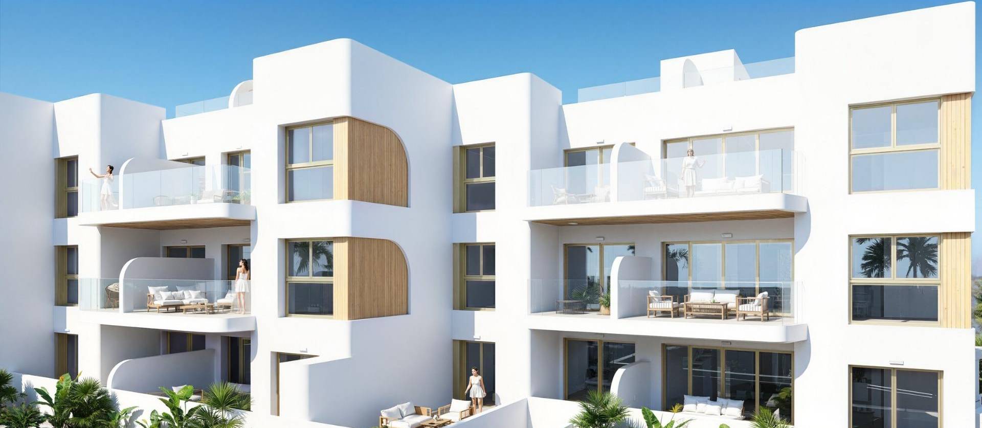 New Build - Apartment - Los Alcázares - Serena Golf