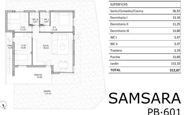 New Build - Bungalow - San Miguel de Salinas - Pueblo