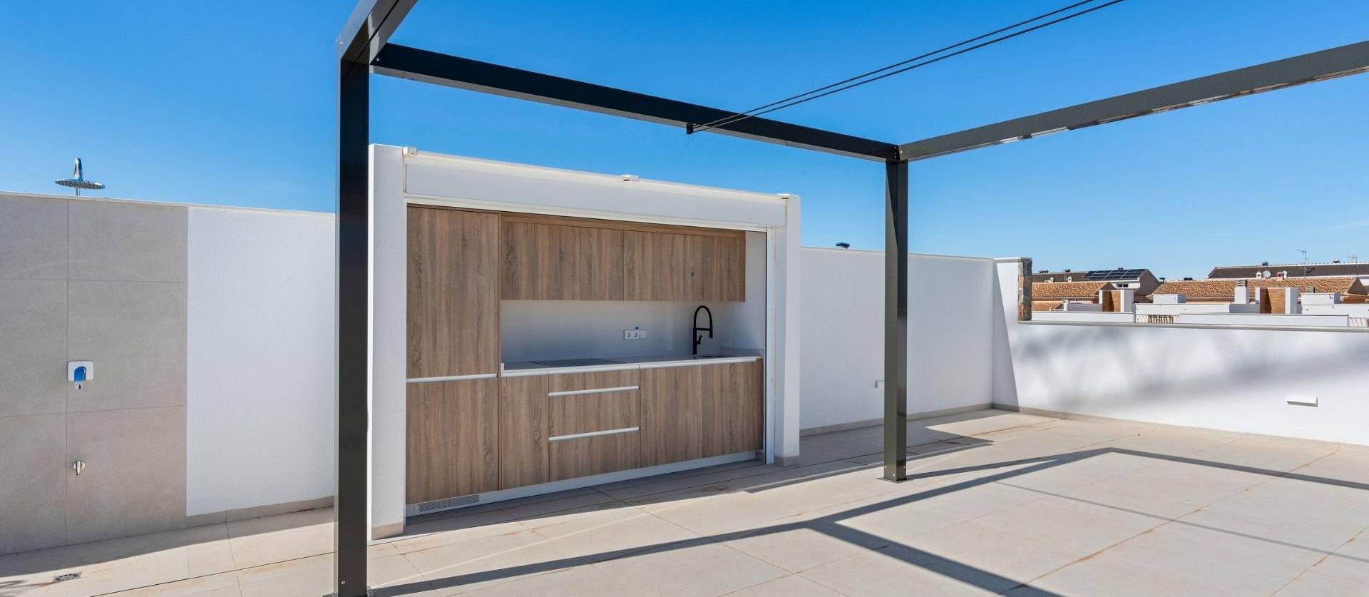 New Build - Top Floor Bungalow - Pilar de la Horadada - Parque del Mediterraneo