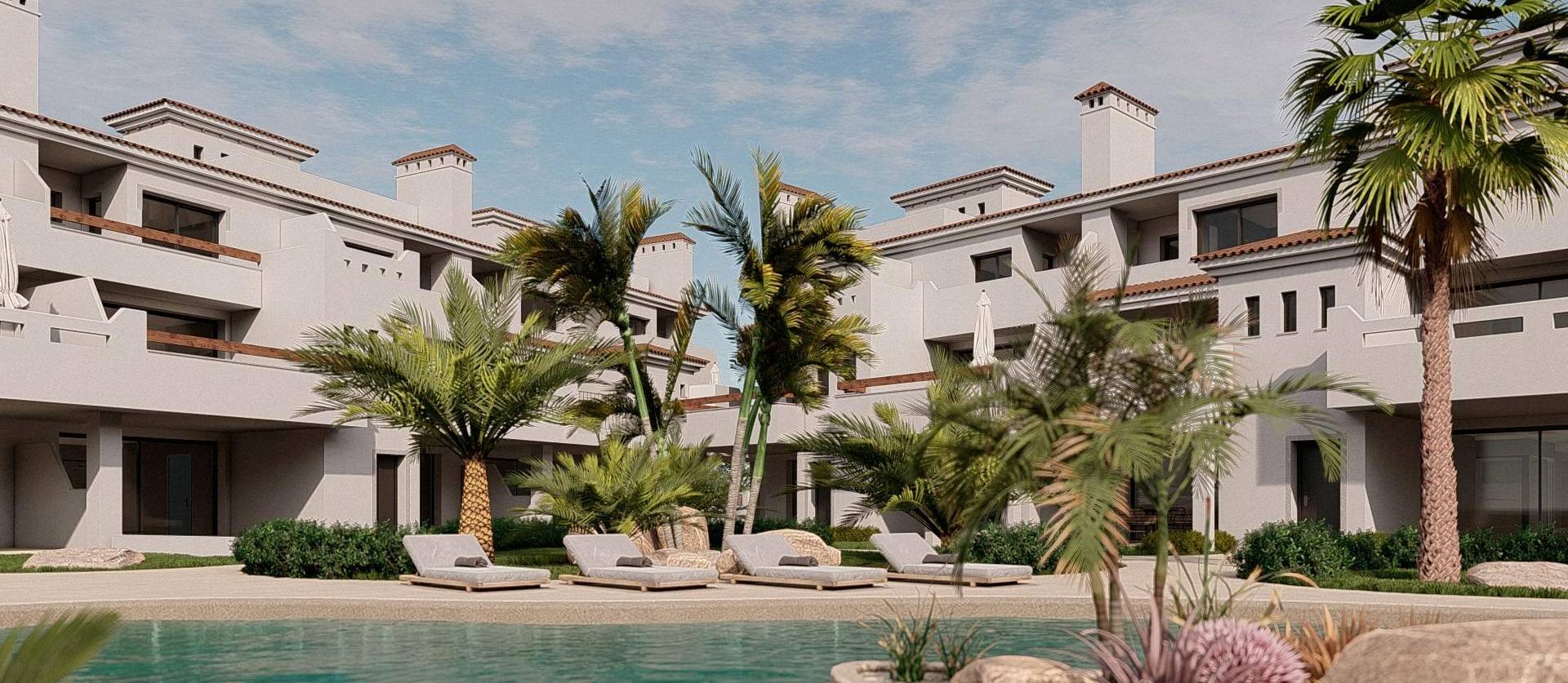 New Build - Apartment - Los Alcázares - Serena Golf