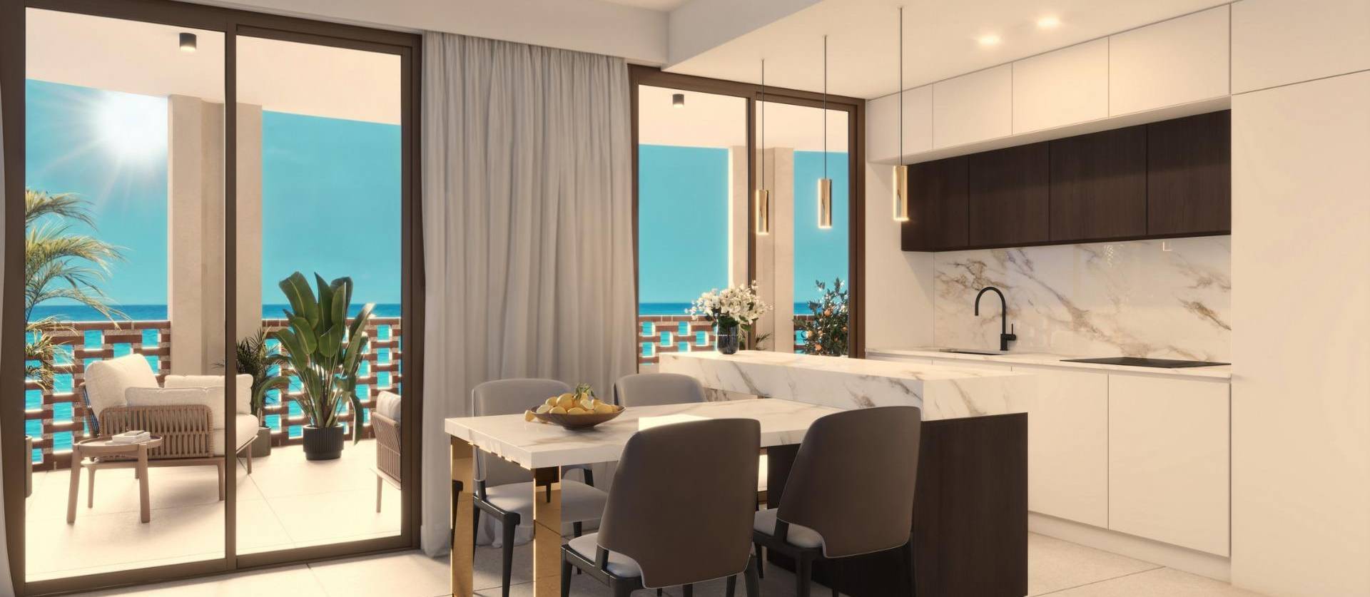 Nouvelle construction - Apartment - Villajoyosa - Cala Mallaeta