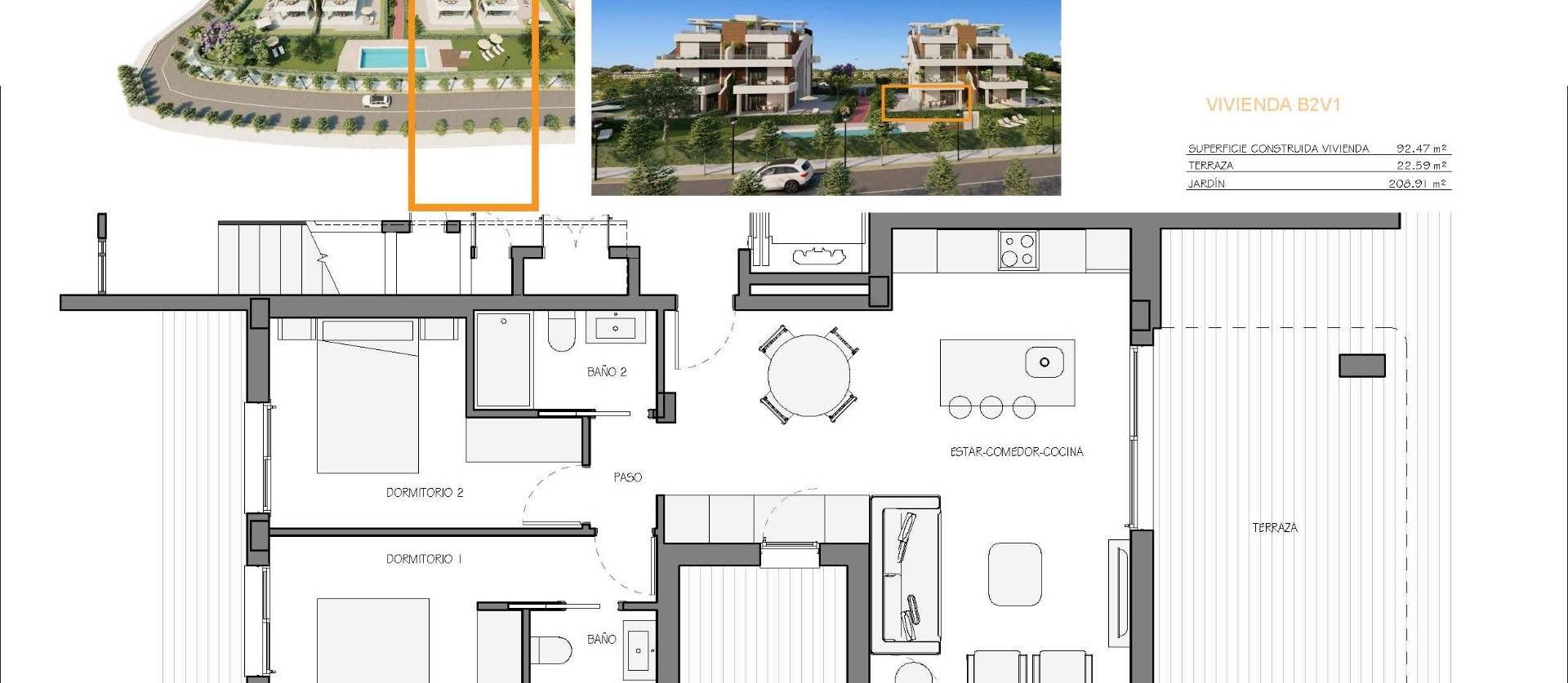 New Build - Apartment - Fuente Alamo - Hacienda del Alamo