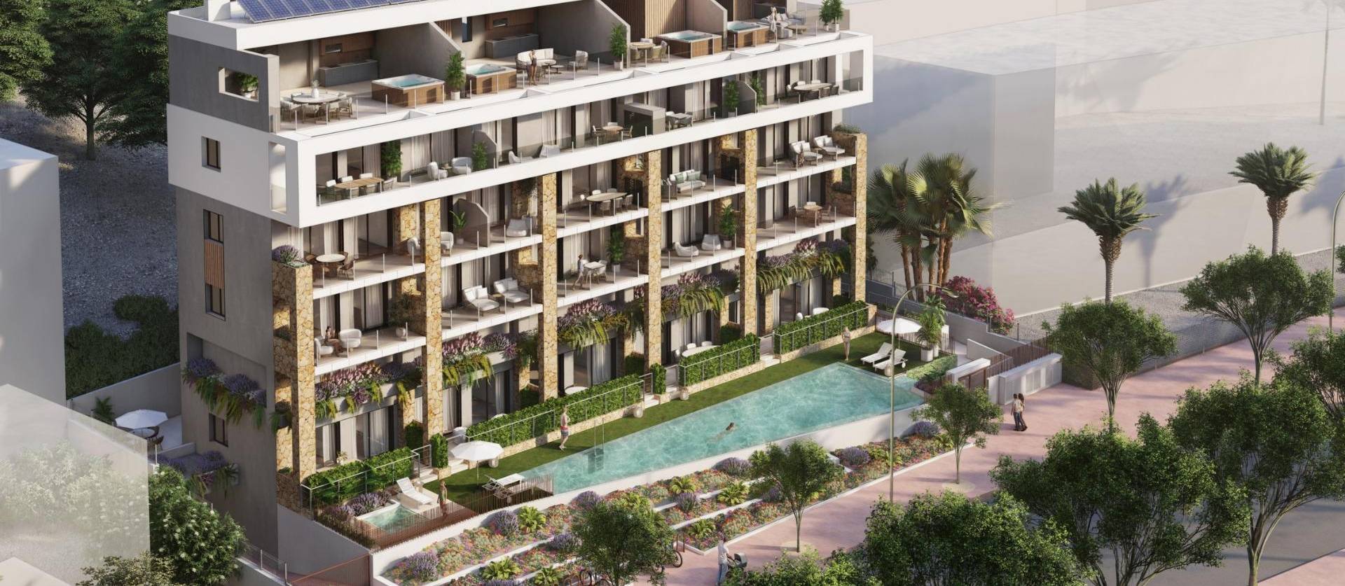 New Build - Apartment - Villajoyosa - Puntes del Moro