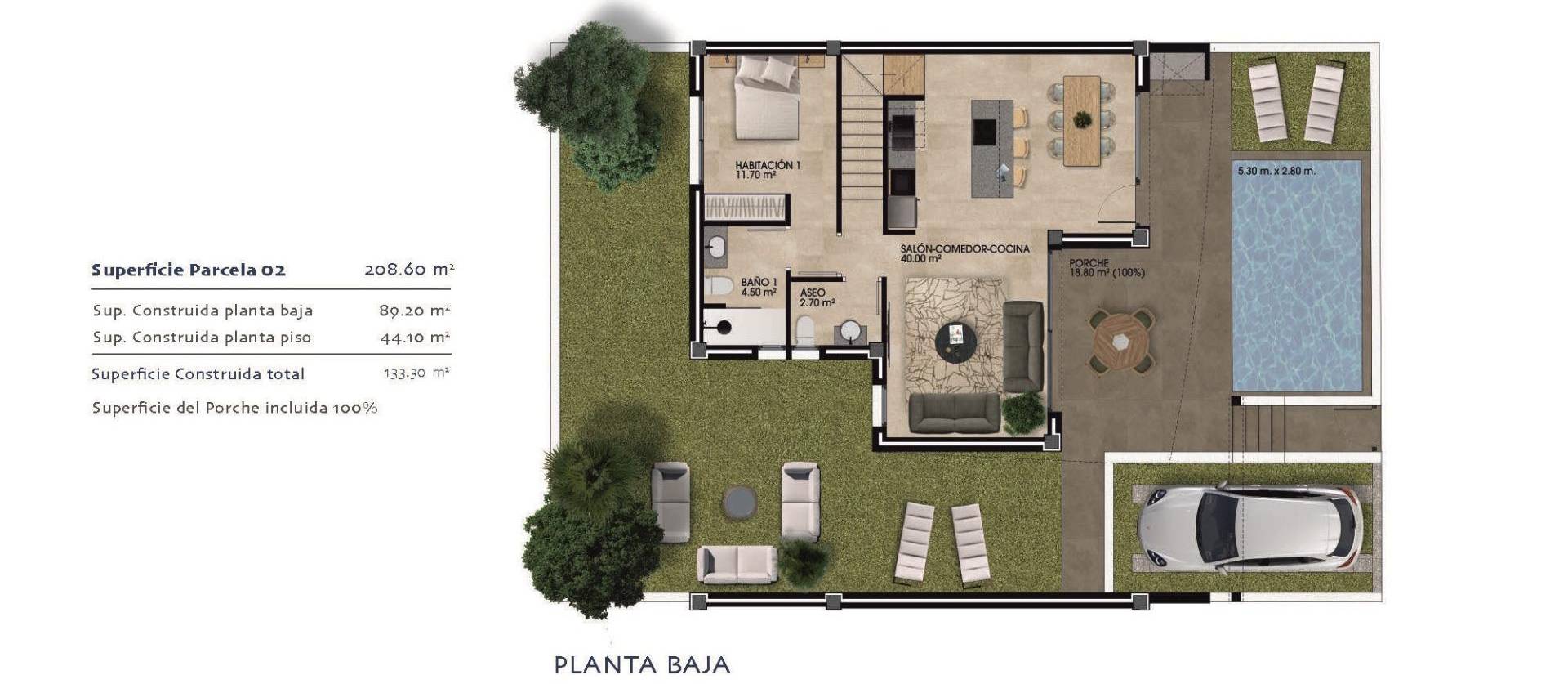 New Build - Villa - Dolores - polideportivo