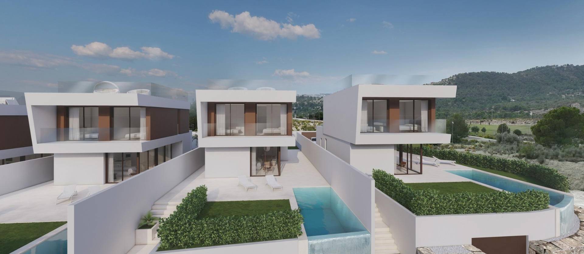 New Build - Villa - Finestrat - Golf Puig Campana