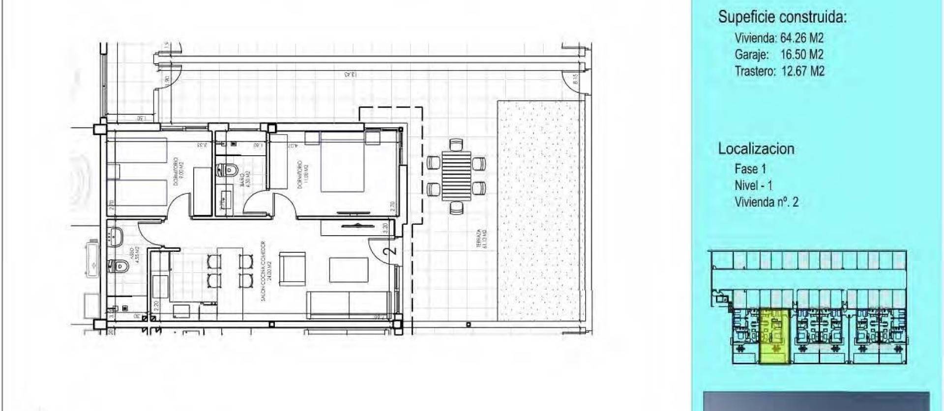 New Build - Apartment - Vera - Vera Playa