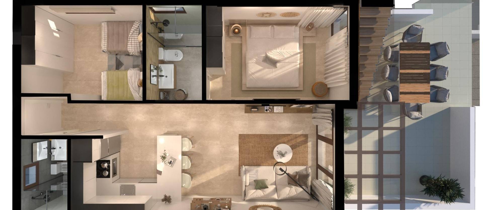 New Build - Apartment - Vera - Vera Playa