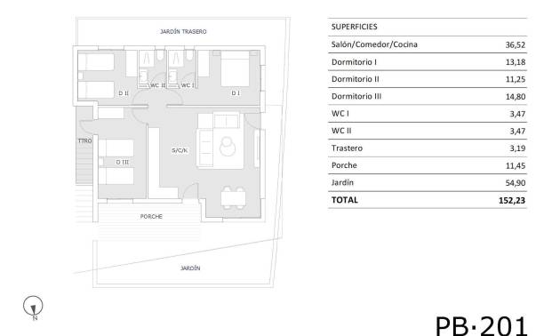 New Build - Bungalow - San Miguel de Salinas - Pueblo