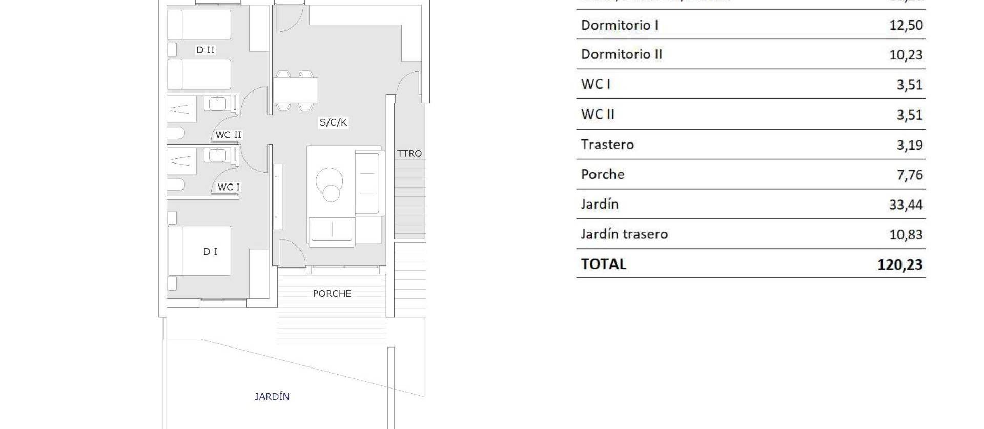 New Build - Bungalow - San Miguel de Salinas - Pueblo