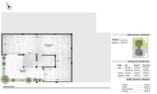 New Build - Semidetached - Torre Pacheco - Santa Rosalía