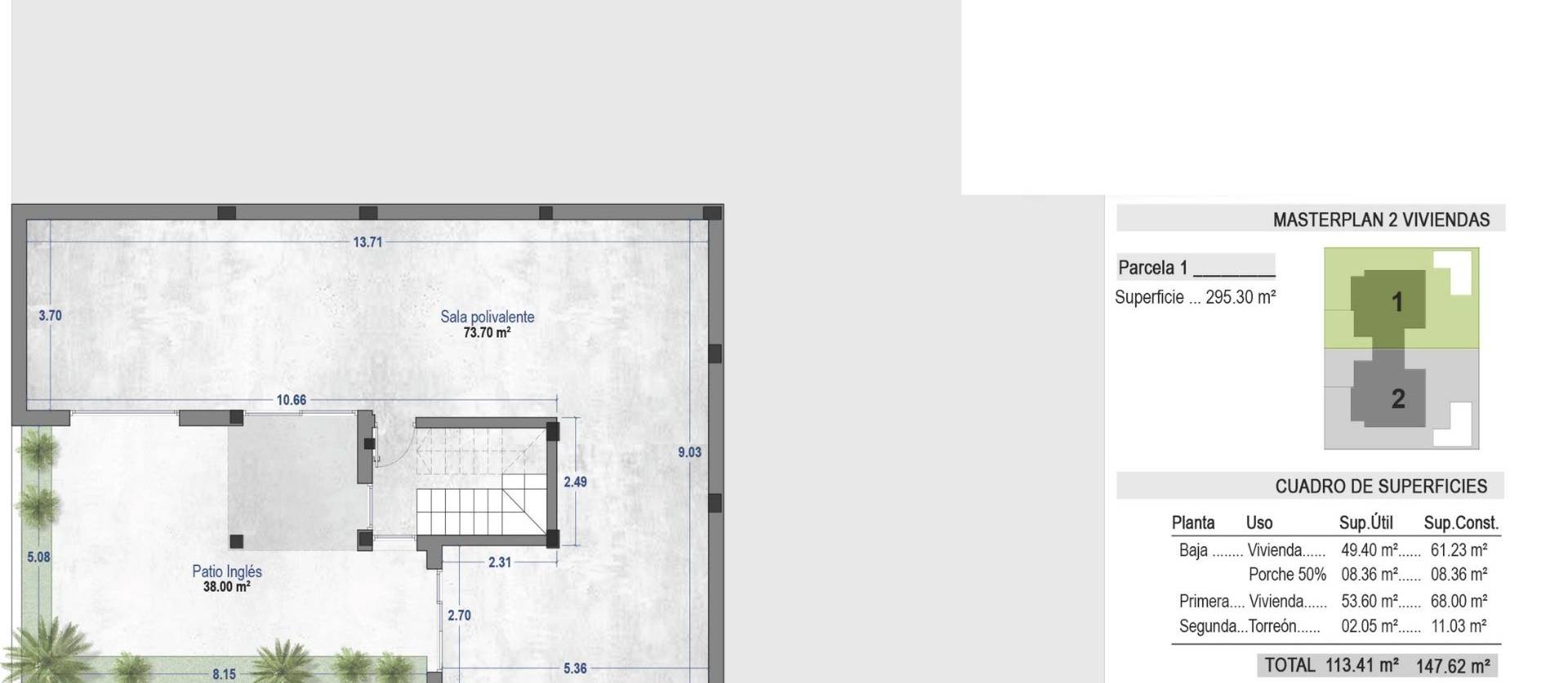 New Build - Semidetached - Torre Pacheco - Santa Rosalía