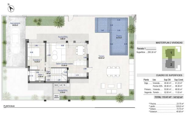 New Build - Semidetached - Torre Pacheco - Santa Rosalía