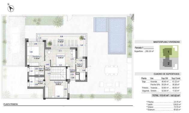 New Build - Semidetached - Torre Pacheco - Santa Rosalía