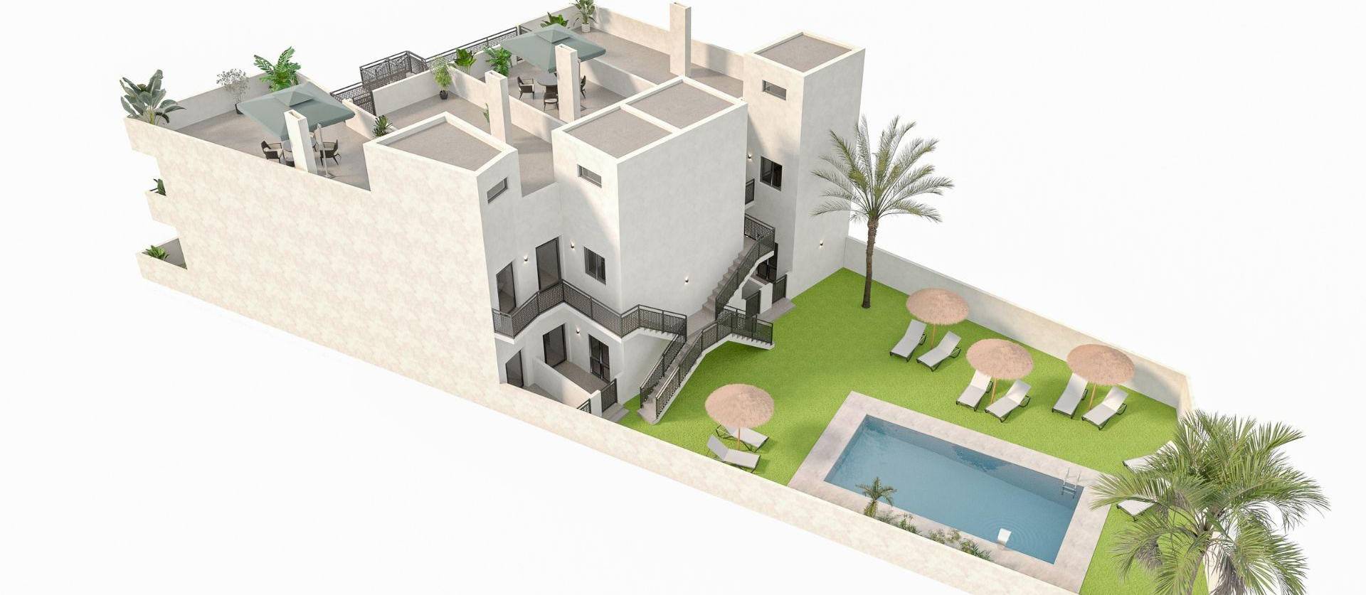 New Build - Top Floor Bungalow - Hondón de las Nieves - La Canalosa