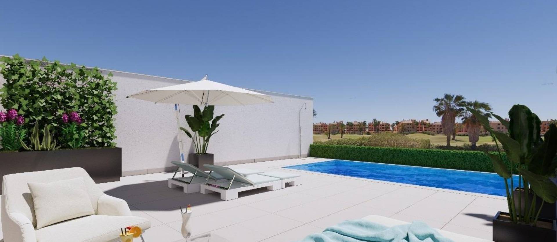 New Build - Townhouse - Los Alcázares - Serena Golf