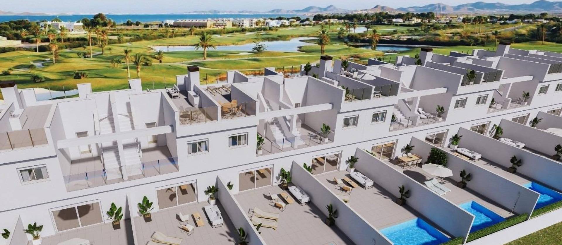 New Build - Townhouse - Los Alcázares - Serena Golf