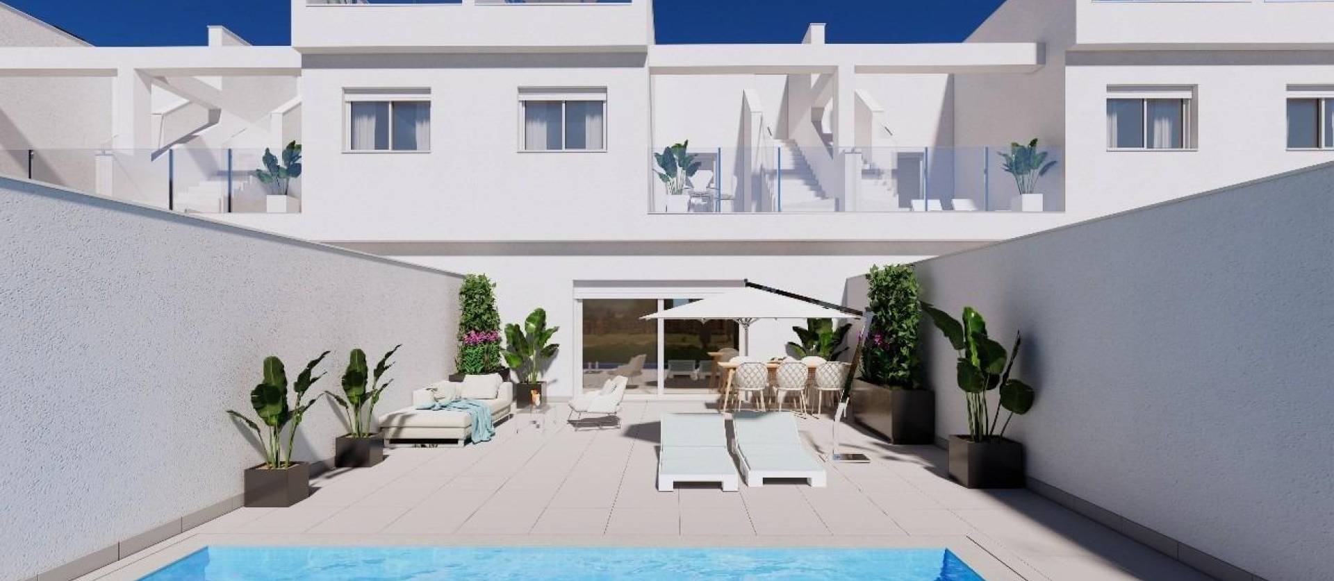 New Build - Townhouse - Los Alcázares - Serena Golf