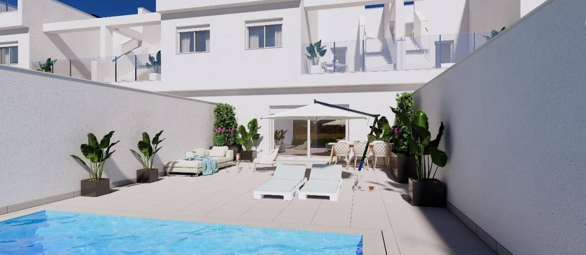 New Build - Townhouse - Los Alcázares - Serena Golf