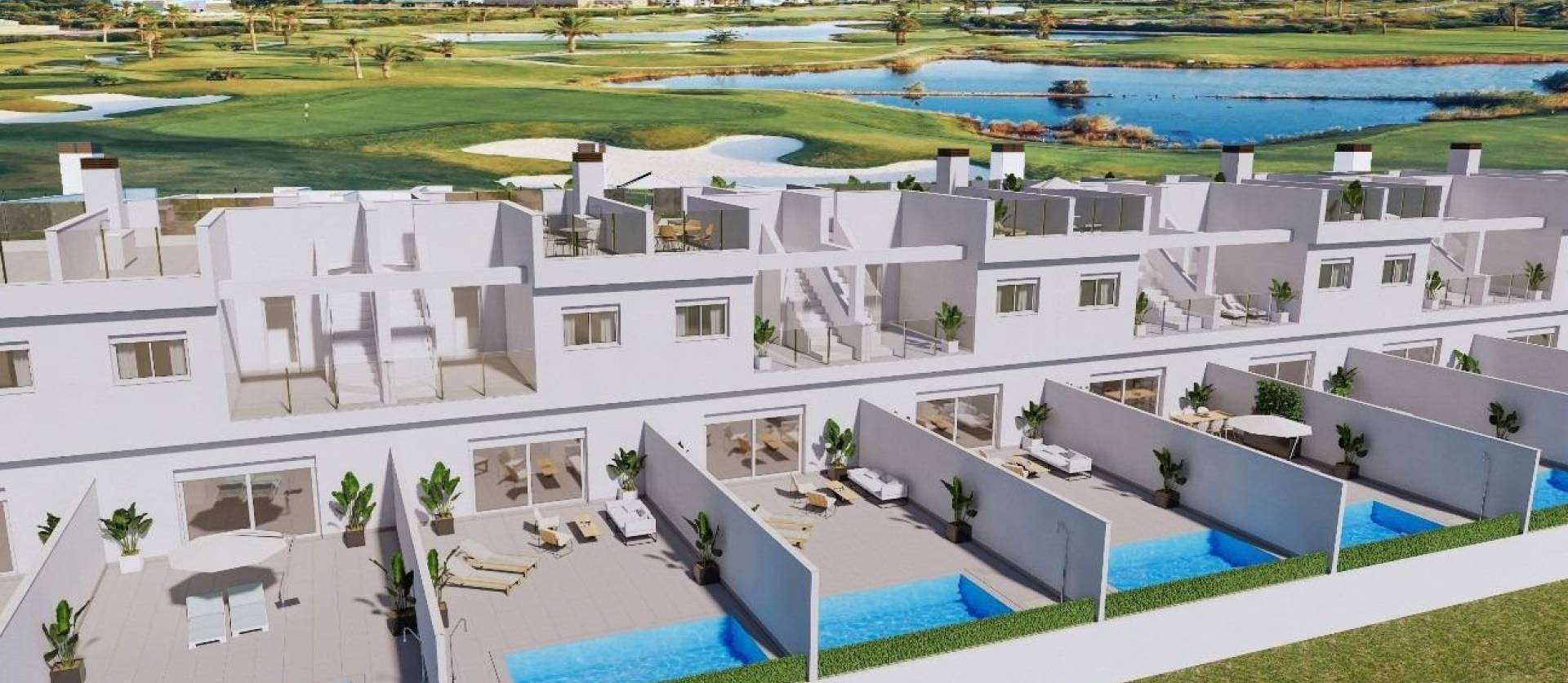 New Build - Townhouse - Los Alcázares - Serena Golf