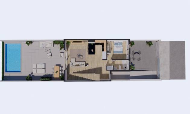 New Build - Townhouse - Los Alcázares - Serena Golf