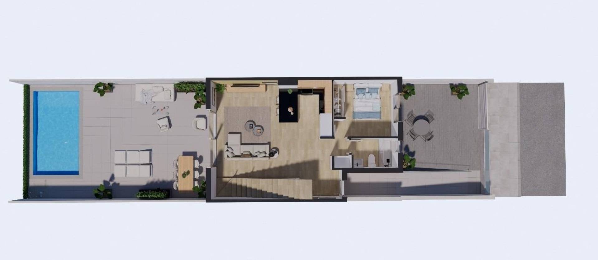 New Build - Townhouse - Los Alcázares - Serena Golf