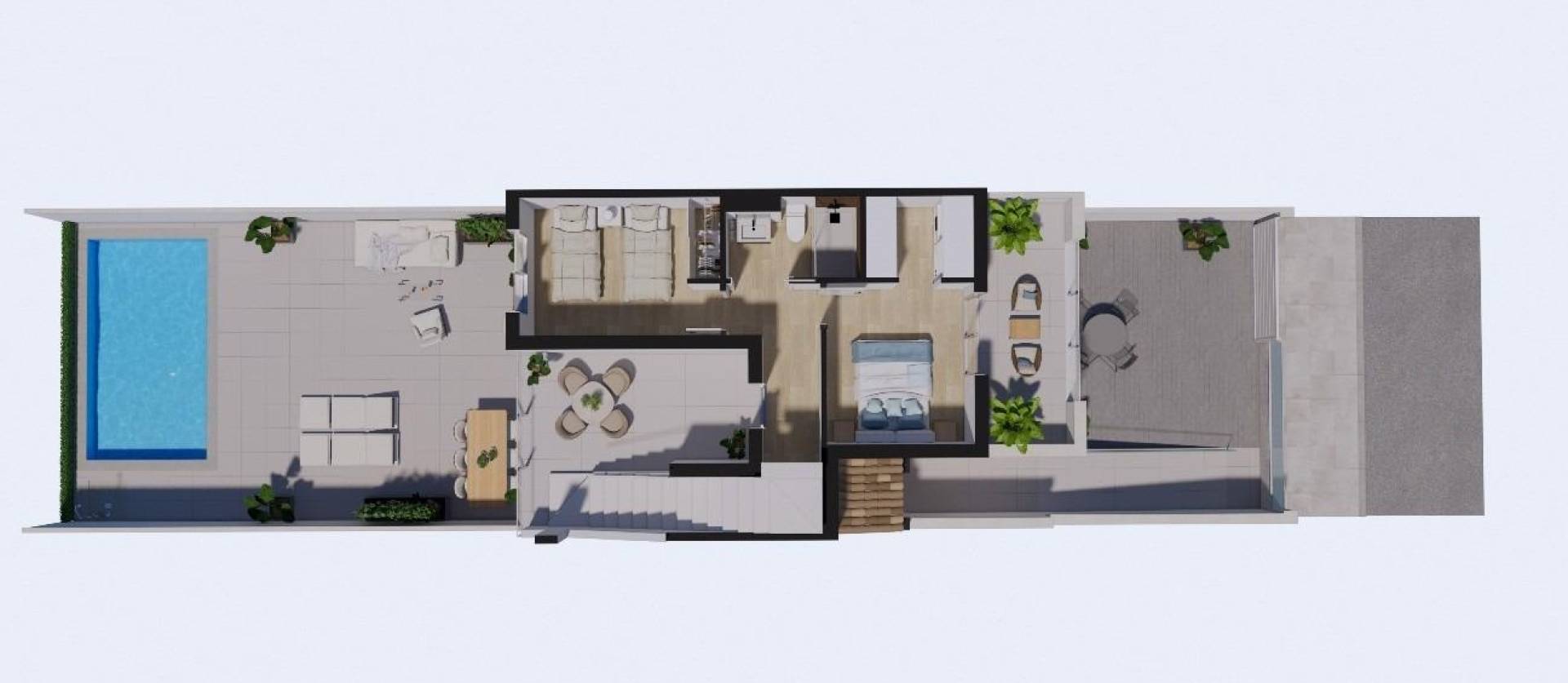 New Build - Townhouse - Los Alcázares - Serena Golf