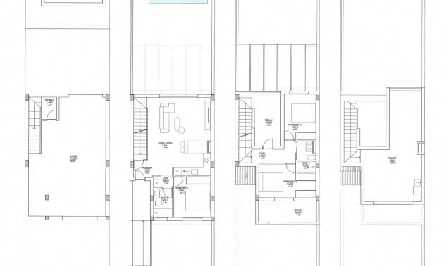 New Build - Townhouse - Los Alcázares - Serena Golf