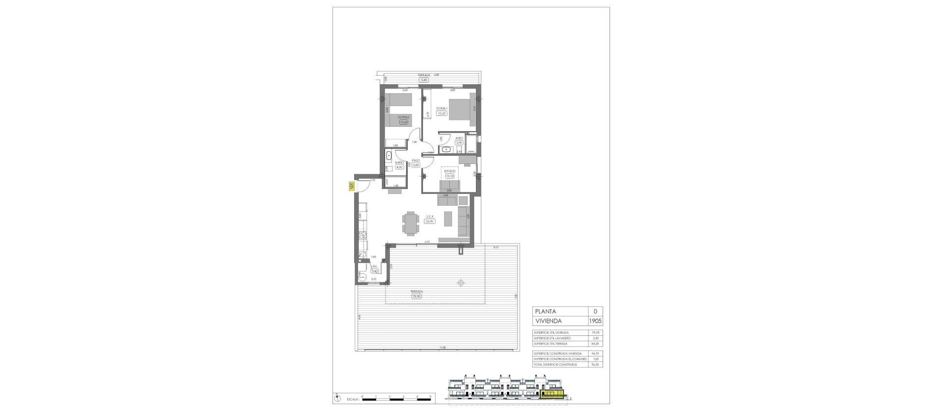 New Build - Ground Floor Bungalow - Algorfa - La Finca Golf