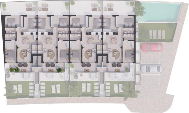 New Build - Ground Floor Bungalow - San Pedro del Pinatar - Los Cuarteros