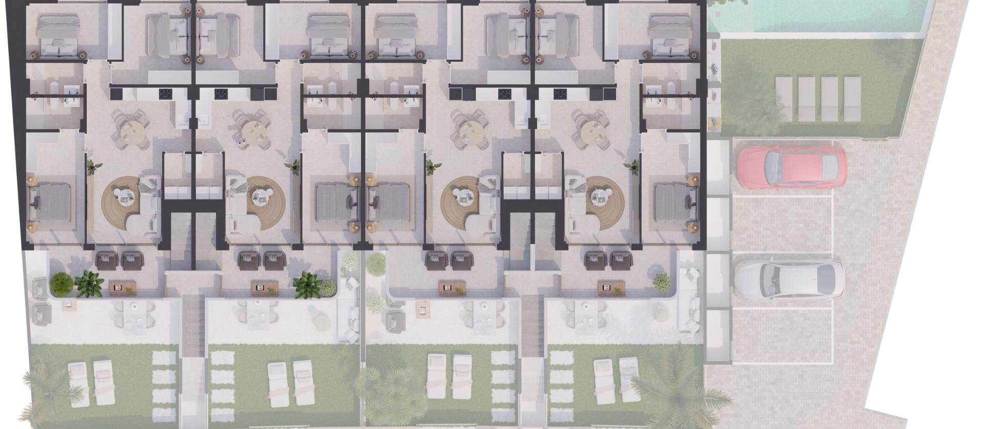 New Build - Ground Floor Bungalow - San Pedro del Pinatar - Los Cuarteros