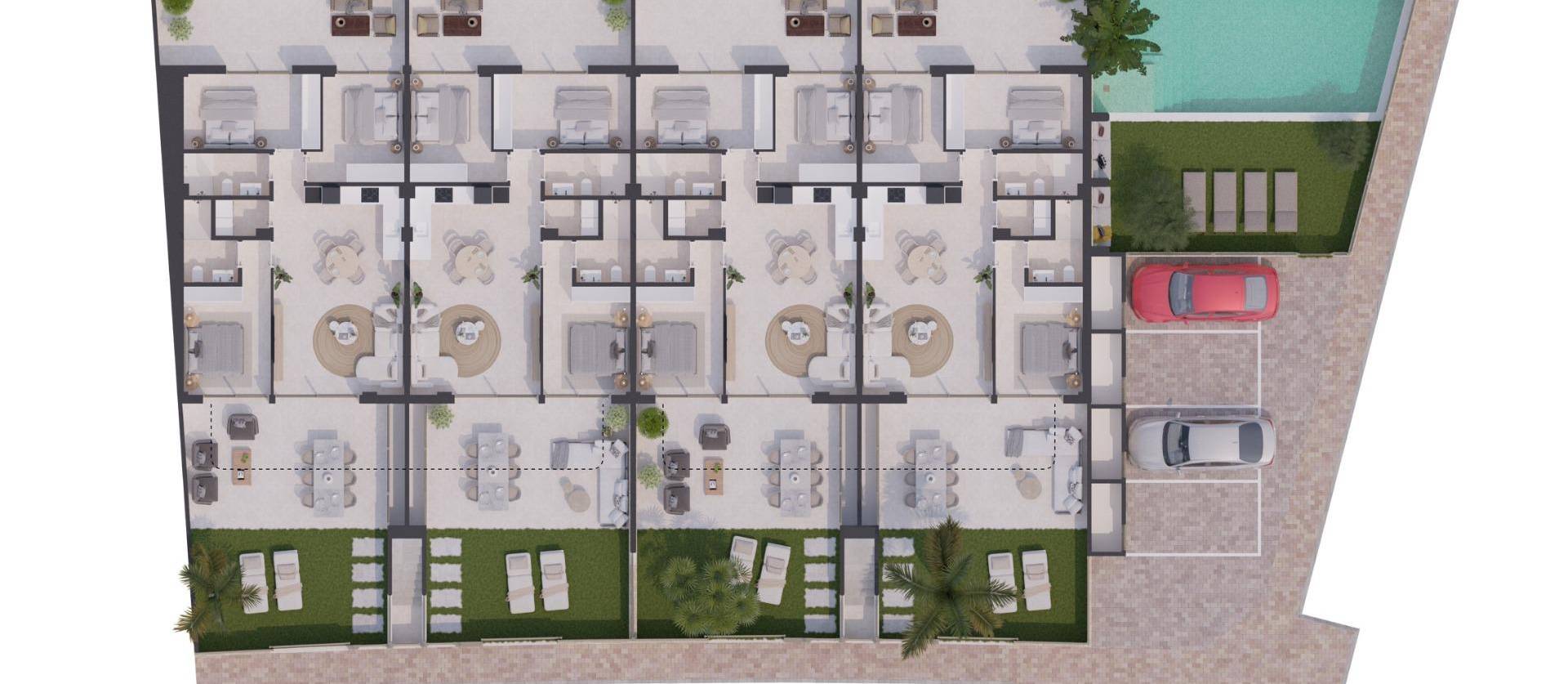 New Build - Top Floor Bungalow - San Pedro del Pinatar - Los Cuarteros