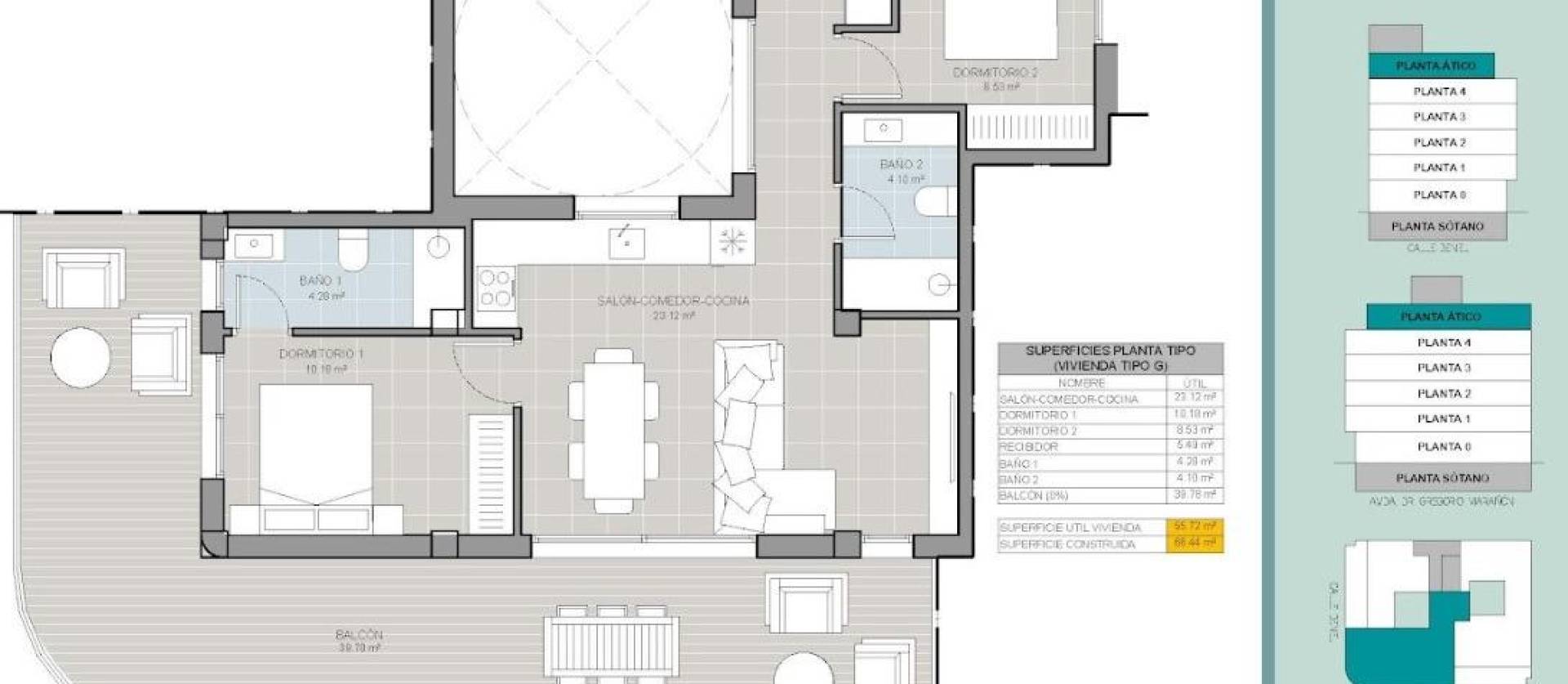 New Build - Apartment - Torrevieja - El acequión