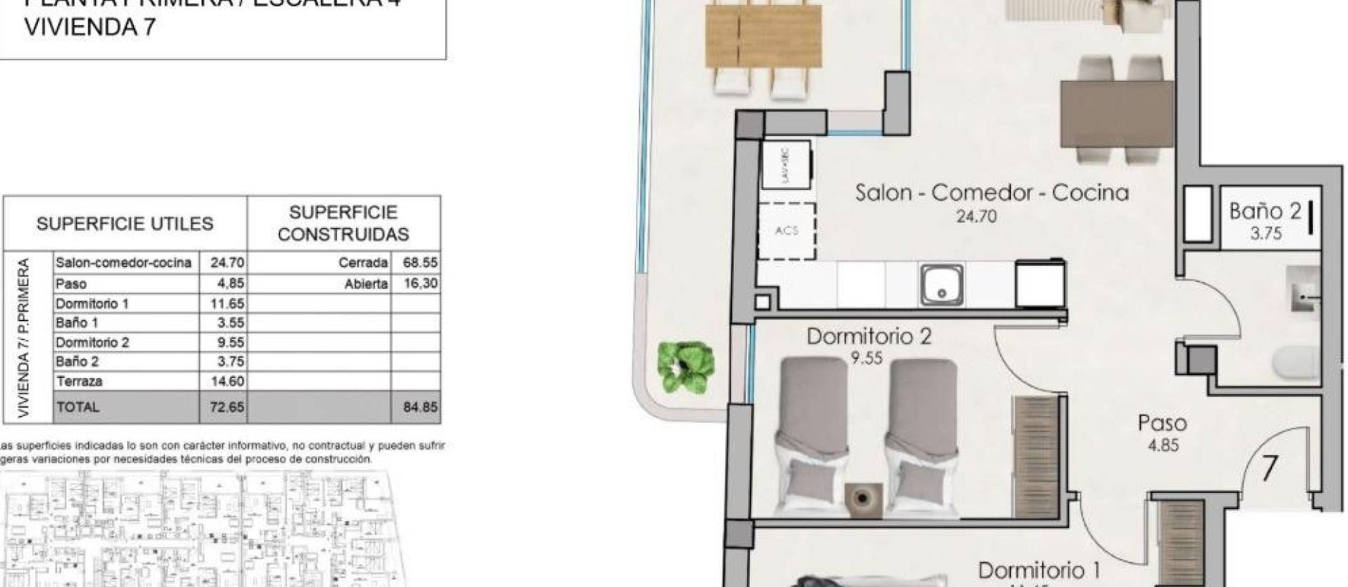 New Build - Apartment - Santa Pola - Estacion de autobuses
