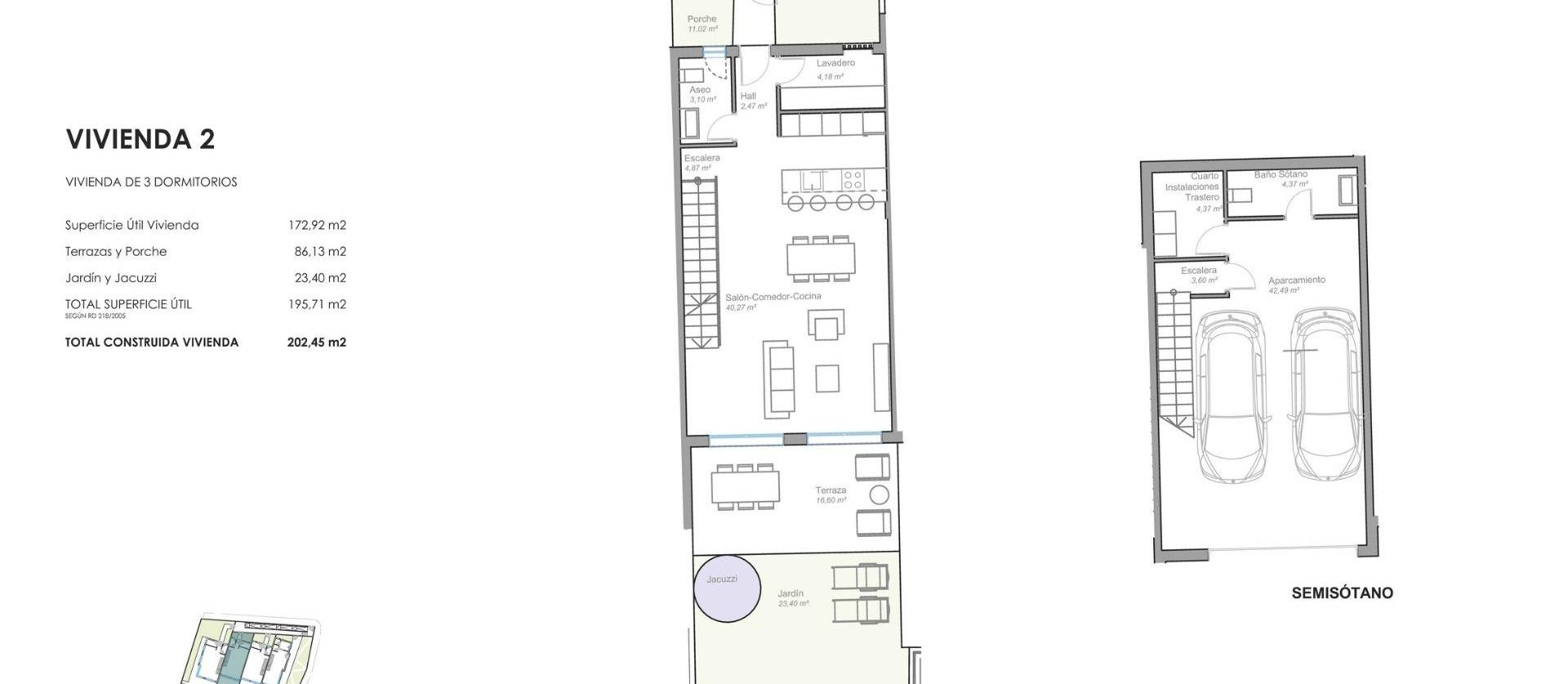 New Build - Townhouse - Mojacar - Playa de la Mena