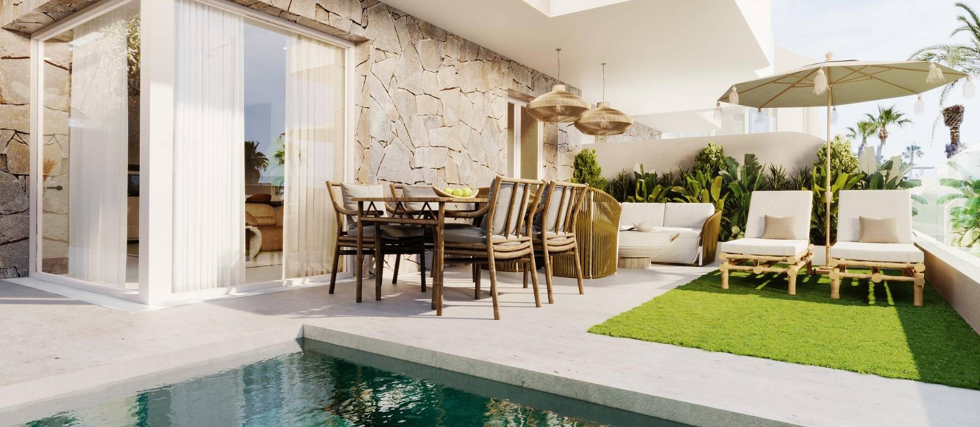 New Build - Townhouse - Mojacar - Playa de la Mena