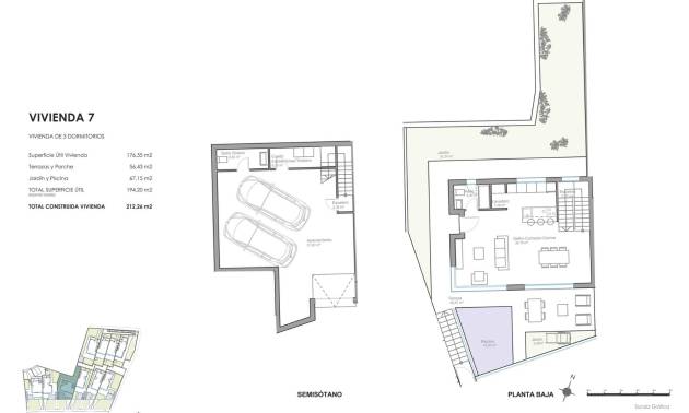 New Build - Semidetached - Mojacar - Playa de la Mena