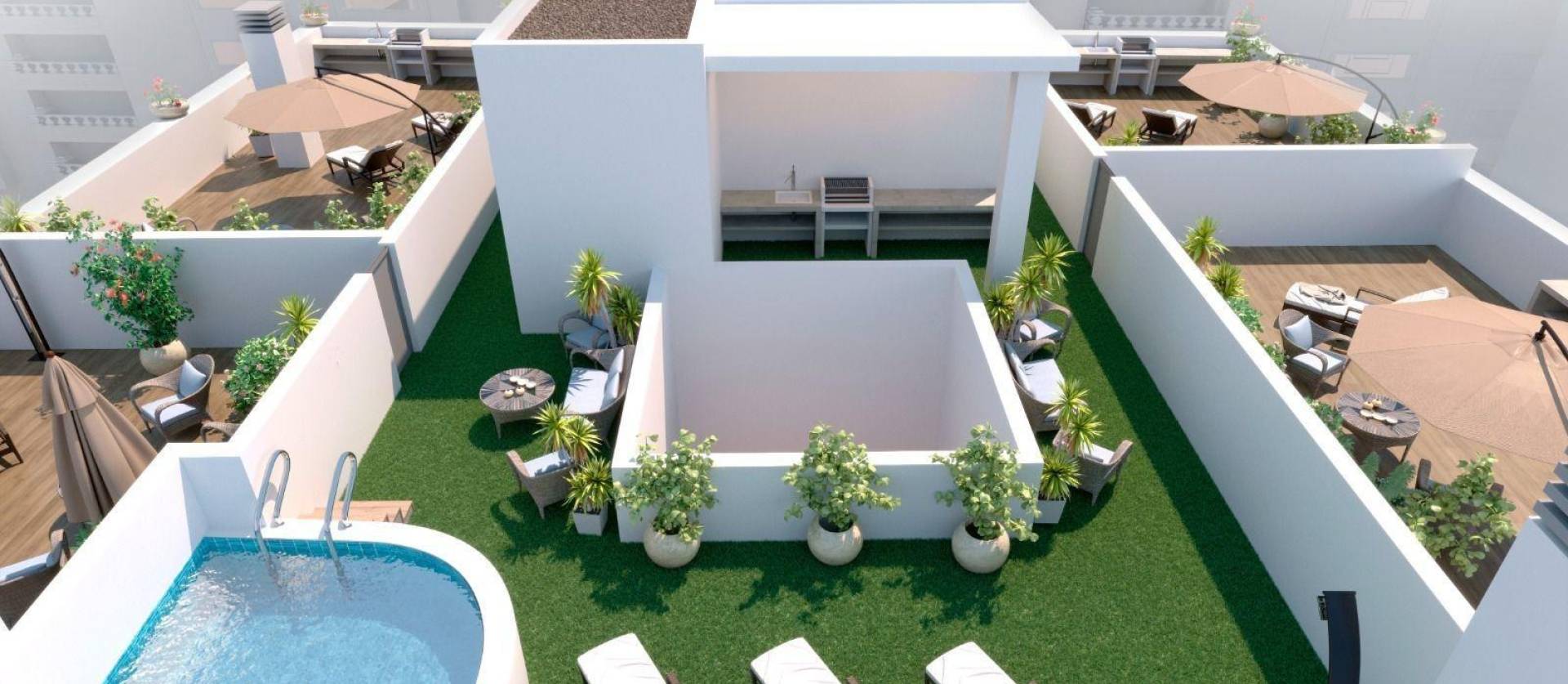 New Build - Apartment - Torrevieja - Parque de las Naciones