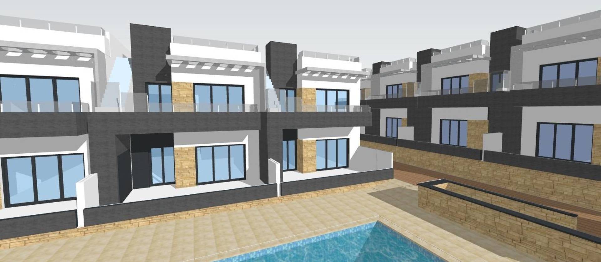 New Build - Top Floor Bungalow - Bigastro - Loma Alta