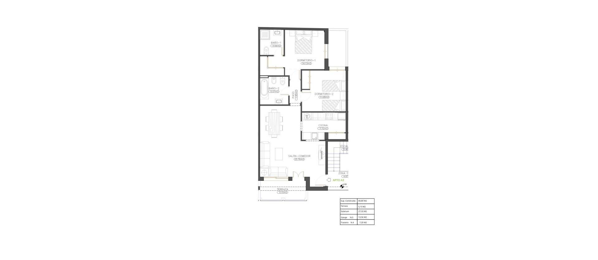 Nouvelle construction - Apartment - Cuevas Del Almanzora - Herrerias