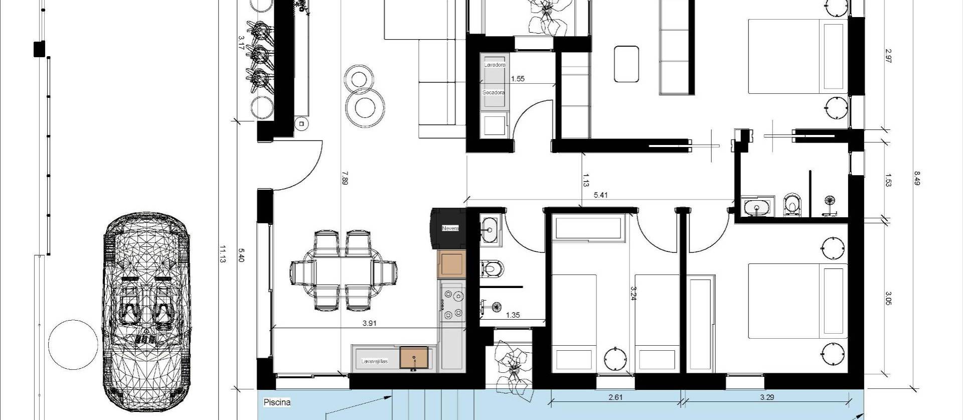 New Build - Villa - Benijofar - Urb. Monteazul
