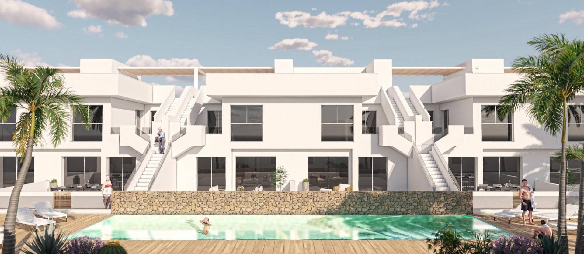 New Build - Top Floor Bungalow - Pilar de la Horadada - pueblo