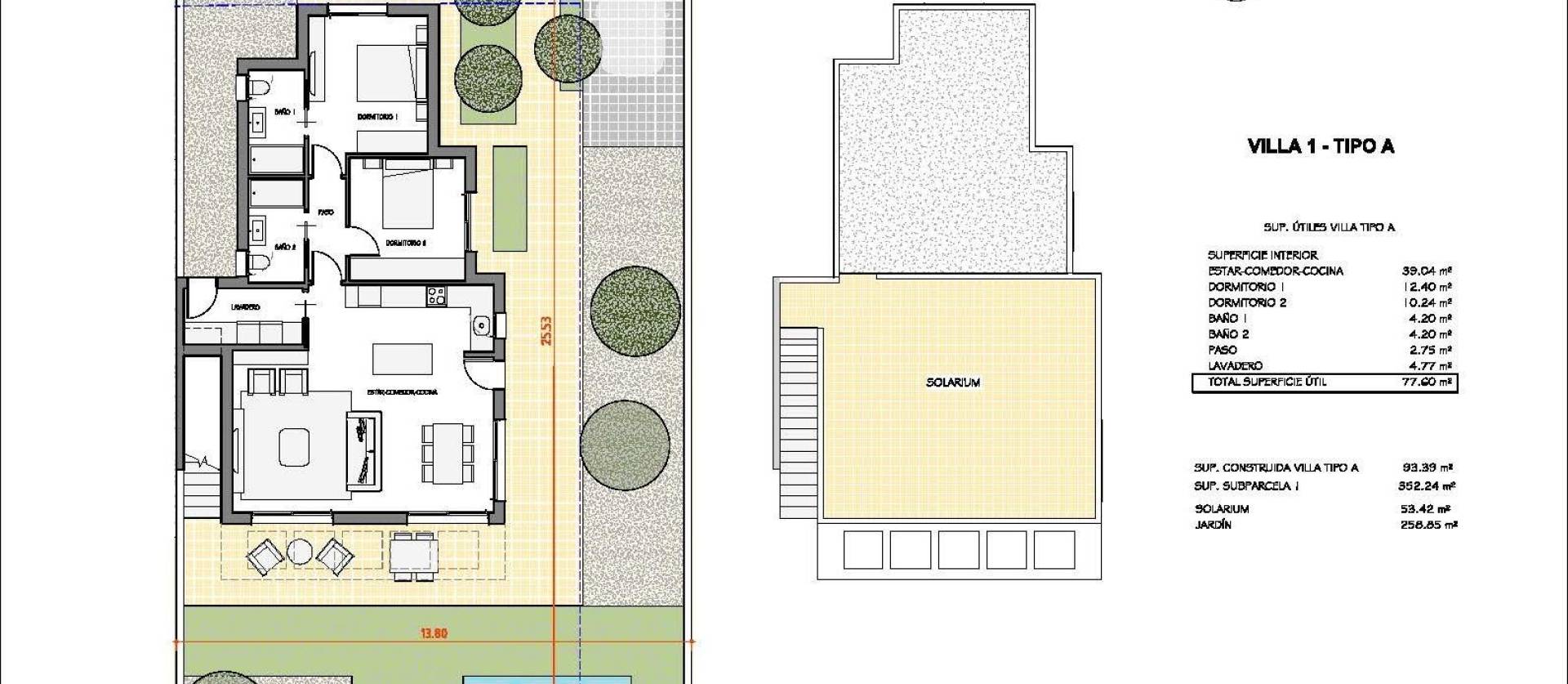 Nouvelle construction - Villa - Fuente Alamo - Hacienda Del Álamo Golf