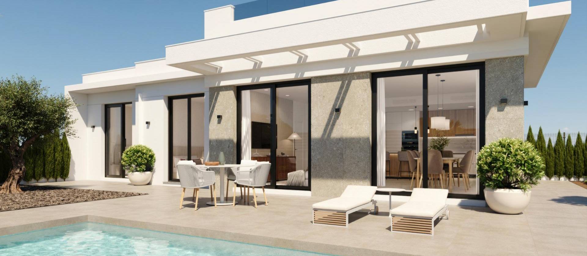 Nueva construcción  - Villa - Fuente Alamo - Hacienda Del Álamo Golf