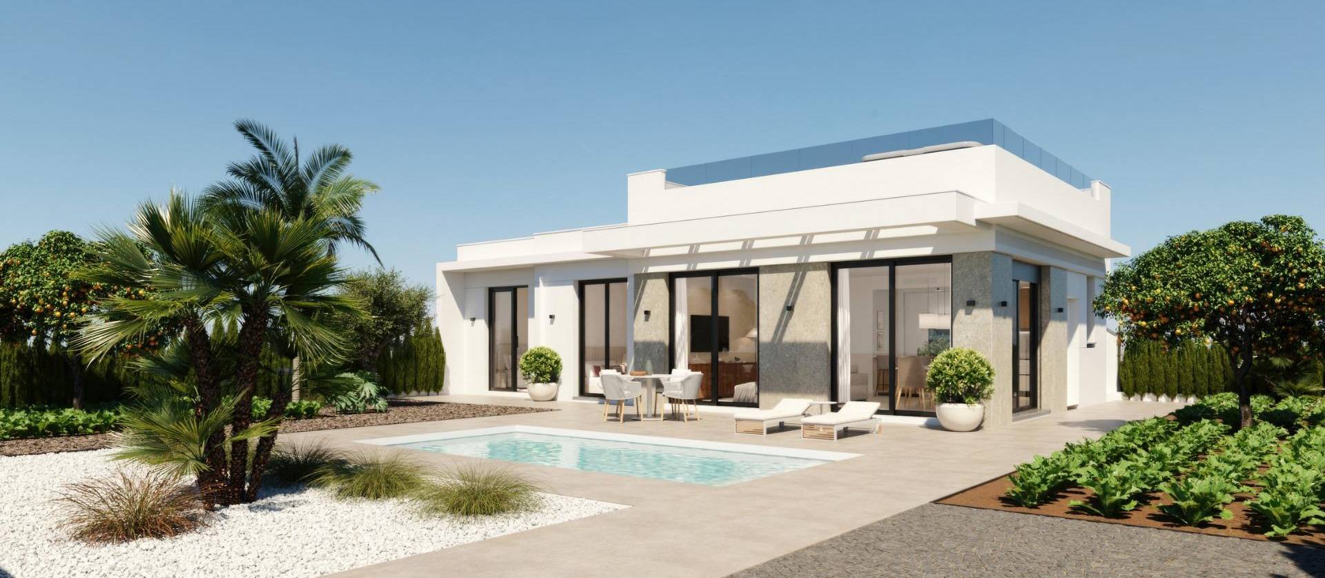 Nueva construcción  - Villa - Fuente Alamo - Hacienda Del Álamo Golf