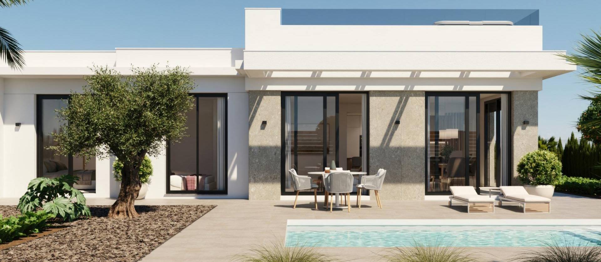 Nueva construcción  - Villa - Fuente Alamo - Hacienda Del Álamo Golf