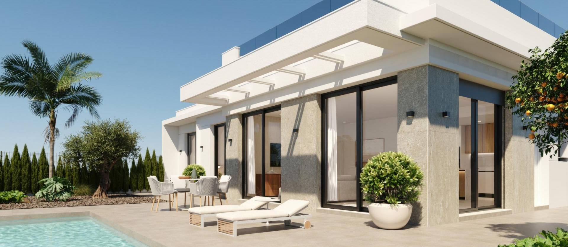 Nueva construcción  - Villa - Fuente Alamo - Hacienda Del Álamo Golf