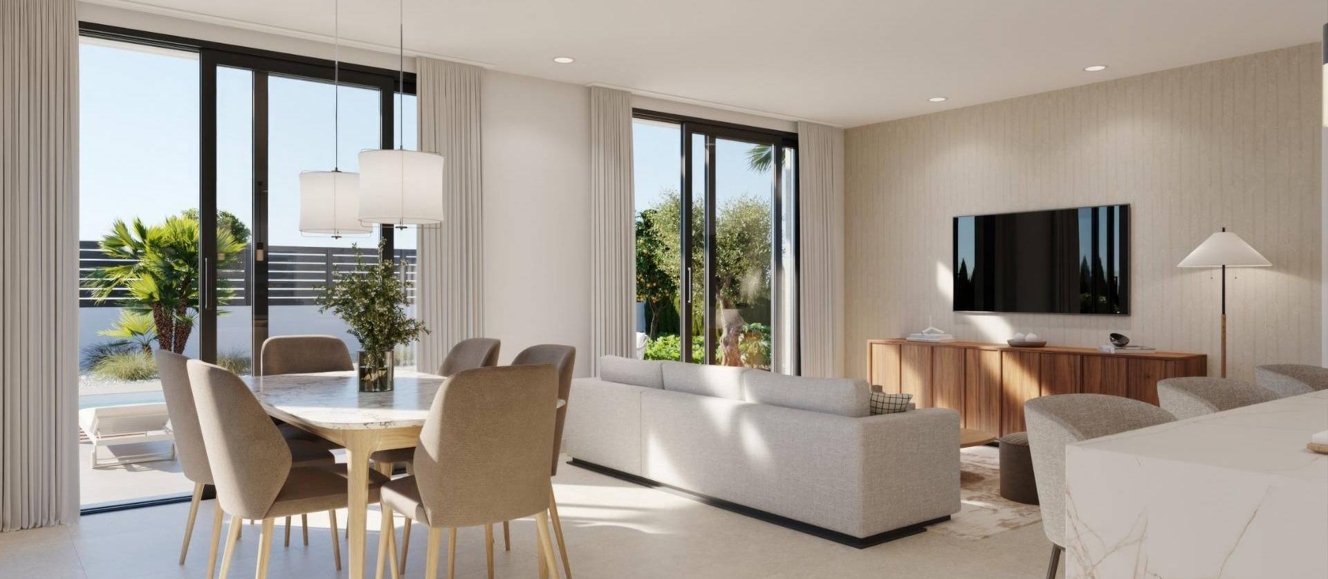 Nueva construcción  - Villa - Fuente Alamo - Hacienda Del Álamo Golf