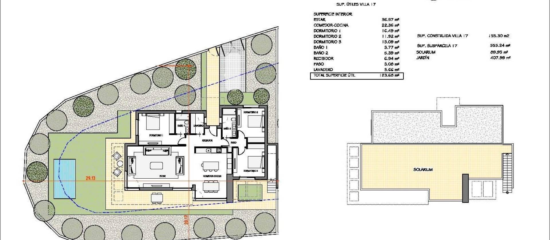 Nueva construcción  - Villa - Fuente Alamo - Hacienda Del Álamo Golf